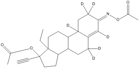 Norgestimate-N-acetate-2,2,4,6,6,10-D6